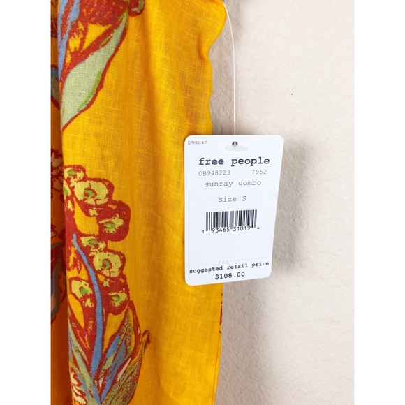 NWT $108 Women's Free People Summer In Tulum Tunic - Picture 3 of 4